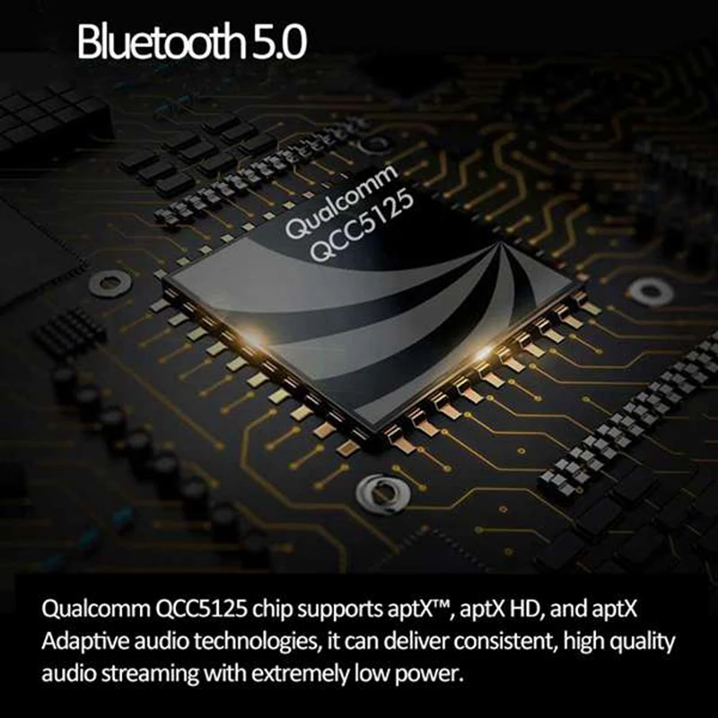 QCC5125 Bluetooth 5.0 Earphone Upgrade Cable AptX-HD & AptX Adaptive for 0.78mm 2Pin
QCC5125 Bluetooth 5.0 Earphone Upgrade Cable AptX-HD & AptX Adaptive for 0.78mm 2Pin