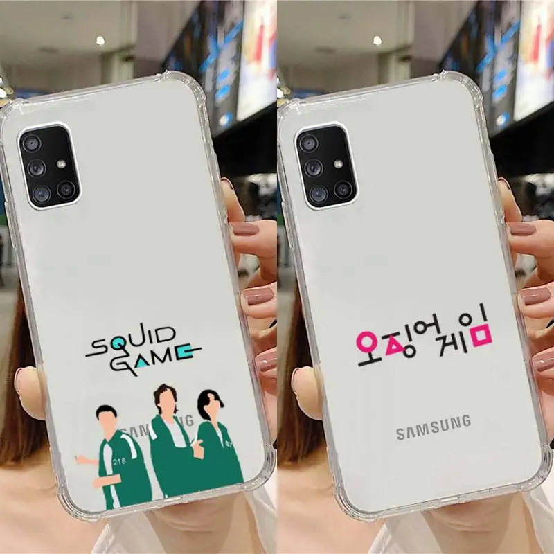 Squid Game Round Six 456 Phone Case Transparent For Samsung Note A 7 8 9 10 20 50 51 71 90 20 11 81 e LITE Ultra PRO Cheng Qixun
Squid Game Round Six 456 Phone Case Transparent For Samsung Note A 7 8 9 10 20 50 51 71 90 20 11 81 e LITE Ultra PRO Cheng Qixun