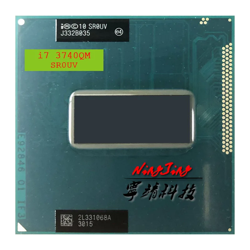 Фото Intel Core i7 3740QM SR0UV 2 7 GHz четырехъядерный Восьмиядерный процессор Процессор 6M 45W Socket