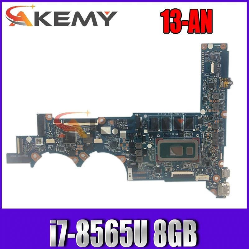Akemy For HP PAVILION 13-AN0010CA 13-0020tu 13-AN Laptop Motherboard DA0G7DMB8D0 mainboard With i7-8565U 8GB
Akemy For HP PAVILION 13-AN0010CA 13-0020tu 13-AN Laptop Motherboard DA0G7DMB8D0 mainboard With i7-8565U 8GB