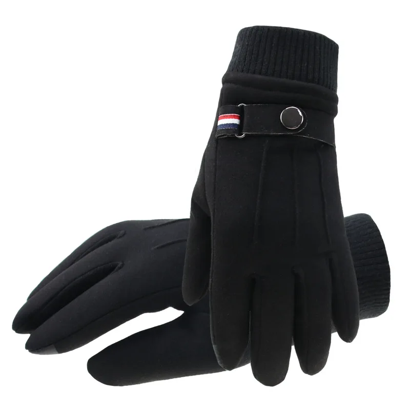 Winter Men's Gloves Suede Keep Warm Touch Screen Windproof Driving Guantes Thick Cashmere Anti Slip Outdoor Male Leather Gloves
Winter Men's Gloves Suede Keep Warm Touch Screen Windproof Driving Guantes Thick Cashmere Anti Slip Outdoor Male Leather Gloves