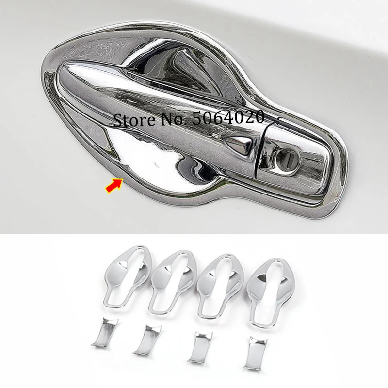 ABS Chrome For Nissan Murano 2015 2016 2017 2018 2019 2020 accessories Car Door protector handle Bowl cover trim car styling
ABS Chrome For Nissan Murano 2015 2016 2017 2018 2019 2020 accessories Car Door protector handle Bowl cover trim car styling