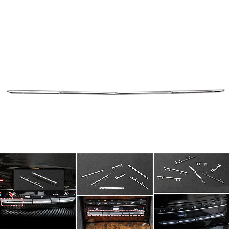 Car Console Air Conditioning Buttons Decoration Trim for Mercedes Benz E Class W212 2009-2015 Interior Accessories
Car Console Air Conditioning Buttons Decoration Trim for Mercedes Benz E Class W212 2009-2015 Interior Accessories