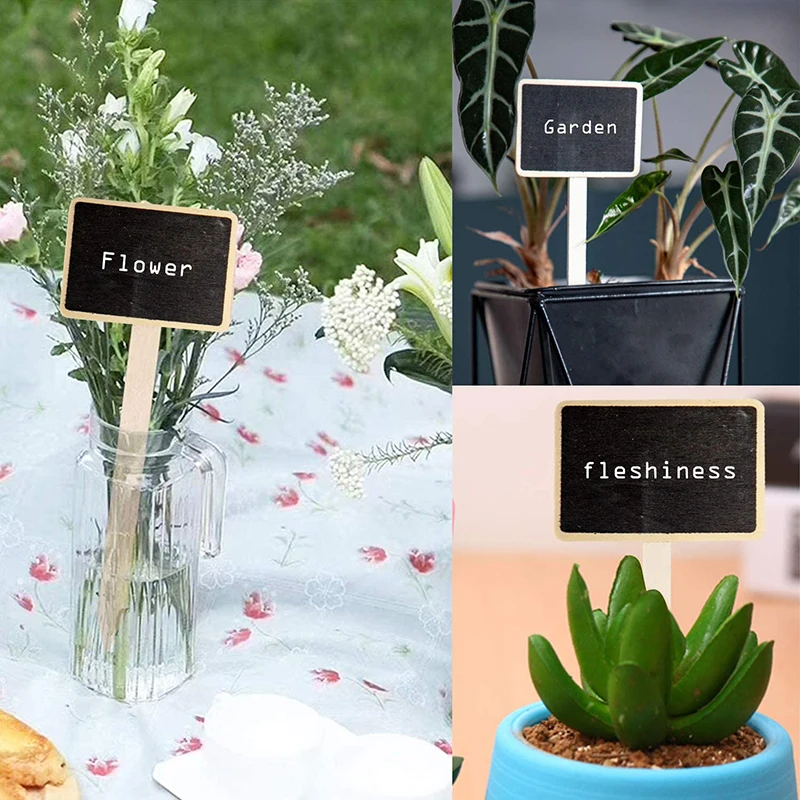 10pcs Mini Blackboard Wooden Chalkboard Plant Labels Markers for Flower Pot Seed Potted Herbs Vegetables
10pcs Mini Blackboard Wooden Chalkboard Plant Labels Markers for Flower Pot Seed Potted Herbs Vegetables