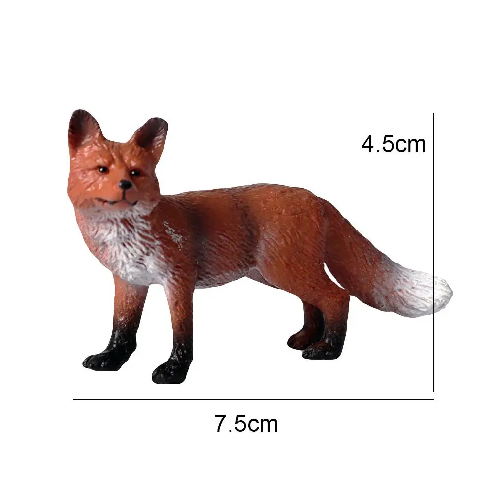 Lifelike Fox Animal PVC Figurine Statue Craft Tabletop Ornaments Decor Education Kids Toy Birthday Gift Crafts
Lifelike Fox Animal PVC Figurine Statue Craft Tabletop Ornaments Decor Education Kids Toy Birthday Gift Crafts