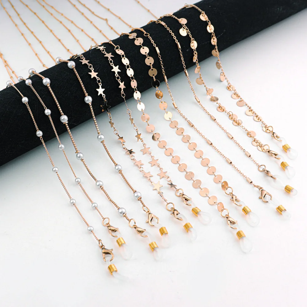 Face Mask Chain Necklace Strap Non-slip Eyeglass Holder Cord Neck Sunglass Eyewear Strap Chain Reading Glasses Retainer
Face Mask Chain Necklace Strap Non-slip Eyeglass Holder Cord Neck Sunglass Eyewear Strap Chain Reading Glasses Retainer