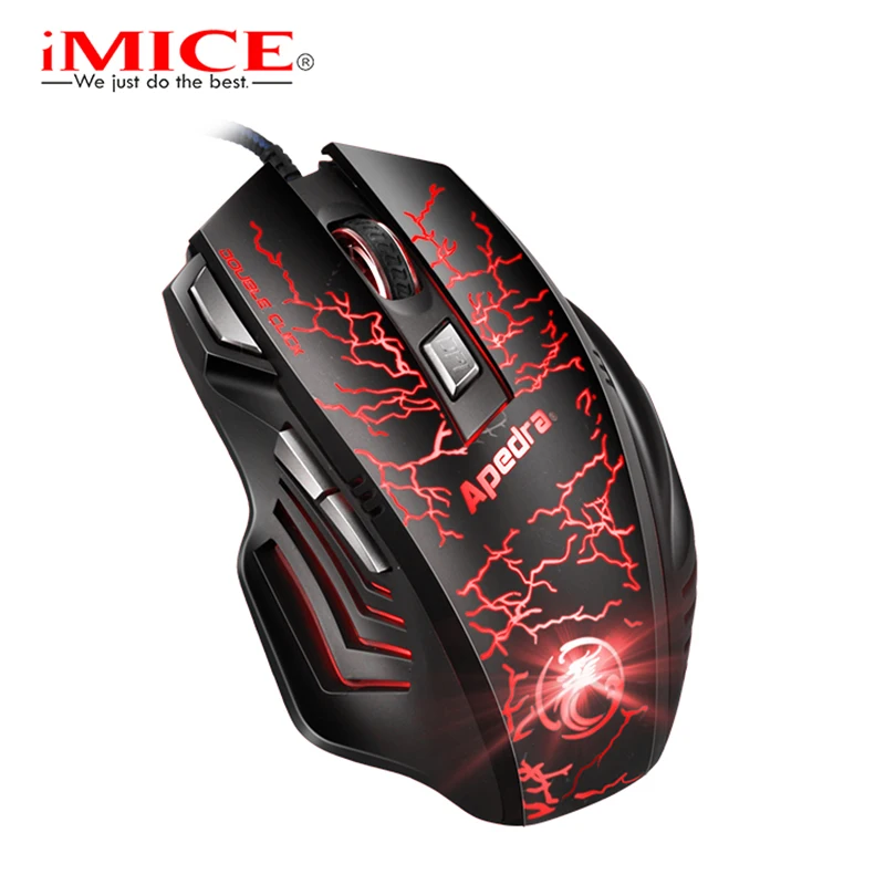 iMICE New Wired Mouse USB Optical Mouse 7 Button A7 3200DPI Computer Pc Mouse For Office Computers and Laptops
iMICE New Wired Mouse USB Optical Mouse 7 Button A7 3200DPI Computer Pc Mouse For Office Computers and Laptops