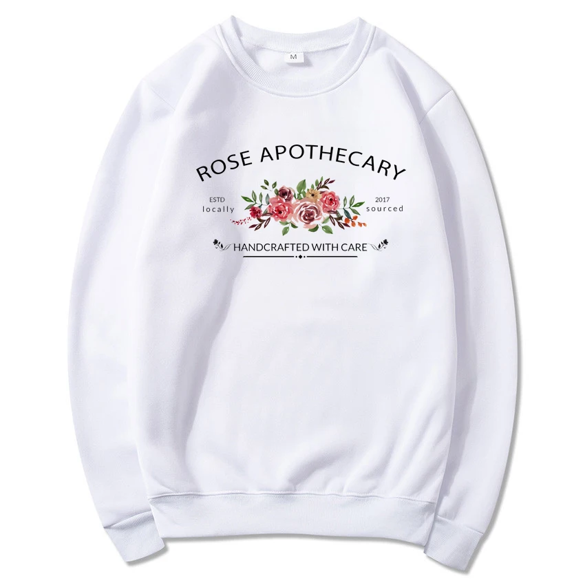Rose Apothecary Sweatshirt Women Crewneck Sweatshirts Ew David Alexis Rose Jumpers Kawaii Flower Graphic Hoodies
Rose Apothecary Sweatshirt Women Crewneck Sweatshirts Ew David Alexis Rose Jumpers Kawaii Flower Graphic Hoodies
