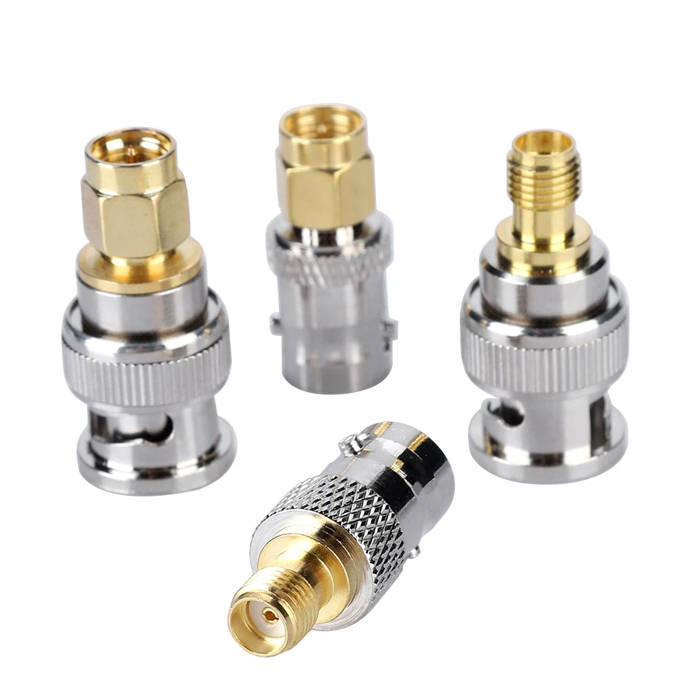 4PCS Coaxial Antenna Connector BNC Male / Female to SMA Male / Female ConnectorCoaxial Connector
4PCS Coaxial Antenna Connector BNC Male / Female to SMA Male / Female ConnectorCoaxial Connector
