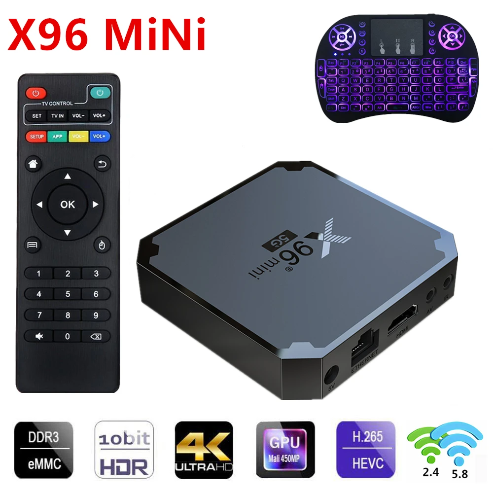 New X96 MiNi 5G TV Box Android 9.0 Amlogic S905W4 Quad Core 2.4G/5G WiFi H.265 4K 3D Support Youtube Set top box Media Player
New X96 MiNi 5G TV Box Android 9.0 Amlogic S905W4 Quad Core 2.4G/5G WiFi H.265 4K 3D Support Youtube Set top box Media Player