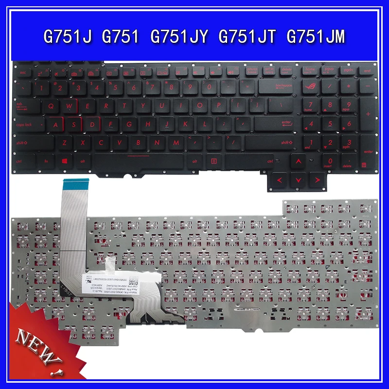 Клавиатура для ноутбука ASUS ROG G751J G751 G751JY G751JT G751JM сменная | Компьютеры и офис