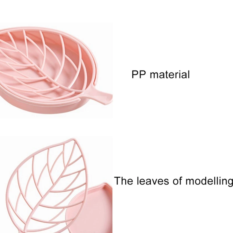 Leaf shape soap holder Non slip soap box Toilet shower tray draining Double Plastic Bathroom Soap Holder 
Leaf shape soap holder Non slip soap box Toilet shower tray draining Double Plastic Bathroom Soap Holder