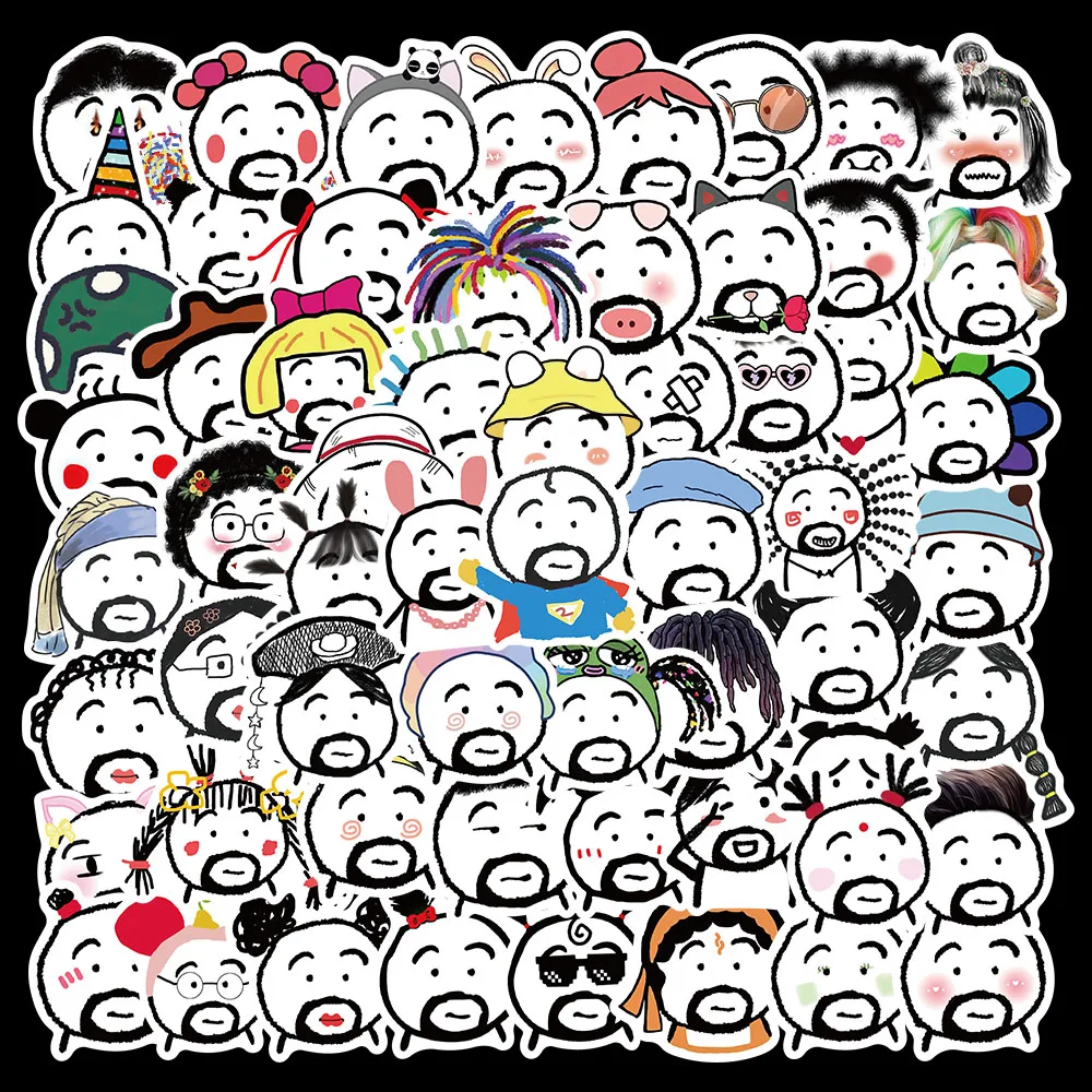 10/60PCS Cartoon Stupid And Cute Character Graffiti Stickers Laptop Guitar Luggage Skateboard Fridge Sticker Decals Children Toy
10/60PCS Cartoon Stupid And Cute Character Graffiti Stickers Laptop Guitar Luggage Skateboard Fridge Sticker Decals Children Toy