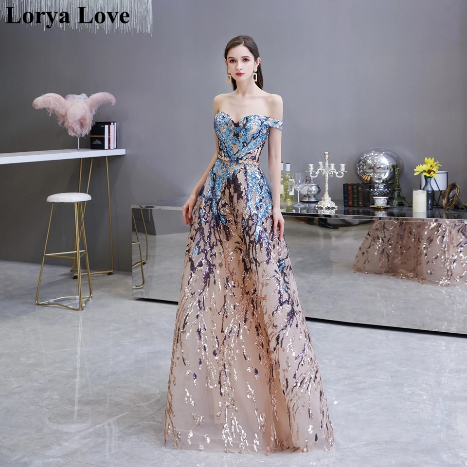 Sexy Evening Dresses 2020 Vintage Colorful Sequin Off Shoulder Sweetheart Long Women Party Formal Graduation Gown Prom Dress
Sexy Evening Dresses 2020 Vintage Colorful Sequin Off Shoulder Sweetheart Long Women Party Formal Graduation Gown Prom Dress