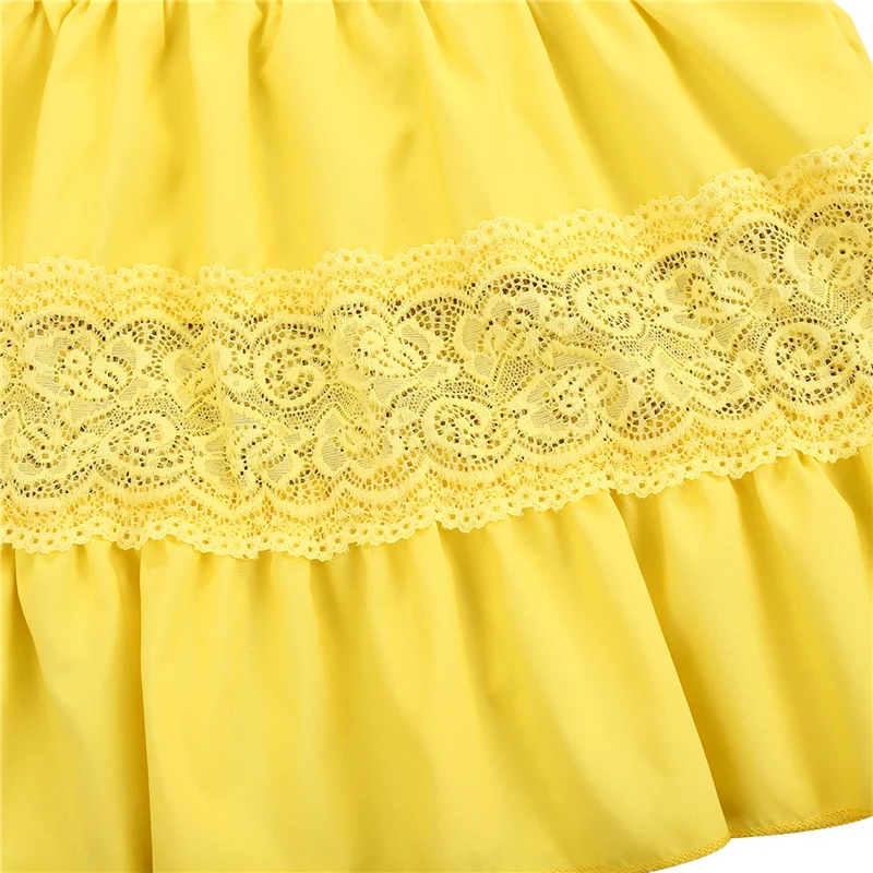 Little Girls Summer Sleeveless Dress Sweet Solid Color Lace Stitching Round Neck A-line Princess Dress
Little Girls Summer Sleeveless Dress Sweet Solid Color Lace Stitching Round Neck A-line Princess Dress