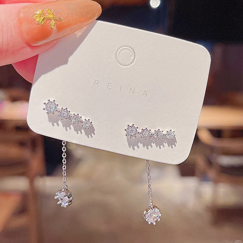 Ins Tide Net Red With The Same Zircon Flower Earring Female A Two-Wear Super Flash Design Sense Dangler Eardrop
Ins Tide Net Red With The Same Zircon Flower Earring Female A Two-Wear Super Flash Design Sense Dangler Eardrop