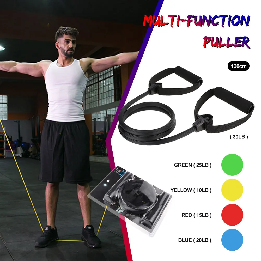 120cm Yoga Pull Rope Resistance Bands Fitness Gum Elastic Bands Fitness Equipment Rubber expander Workout Exercise Training Band
120cm Yoga Pull Rope Resistance Bands Fitness Gum Elastic Bands Fitness Equipment Rubber expander Workout Exercise Training Band