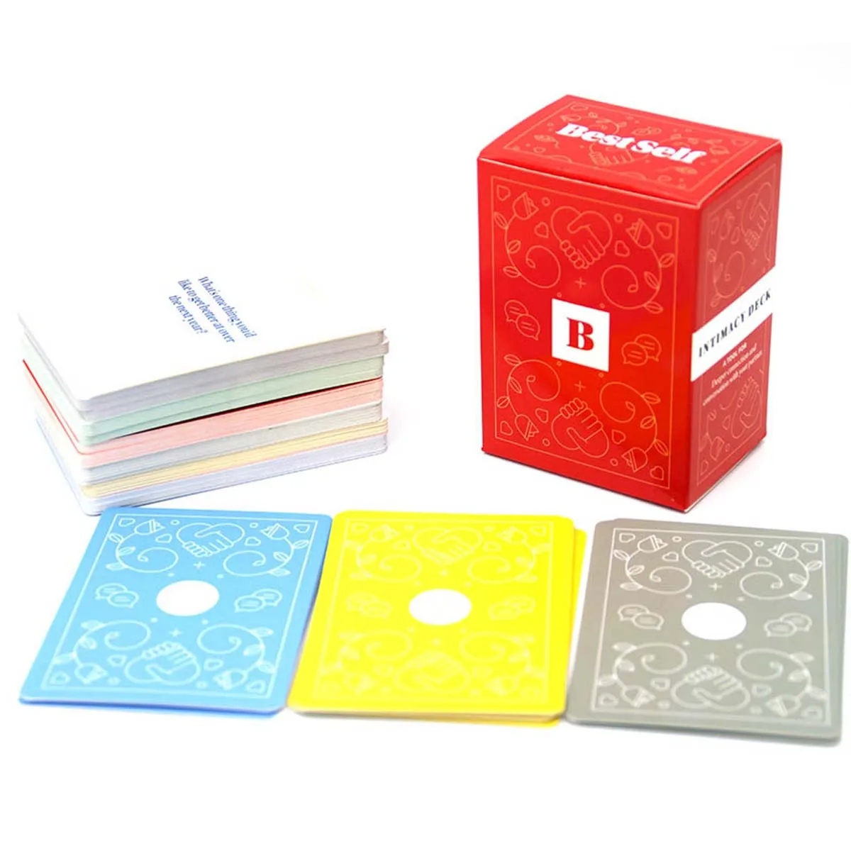 Intimacy Deck by BestSelf Couple card game 
Intimacy Deck by BestSelf Couple card game