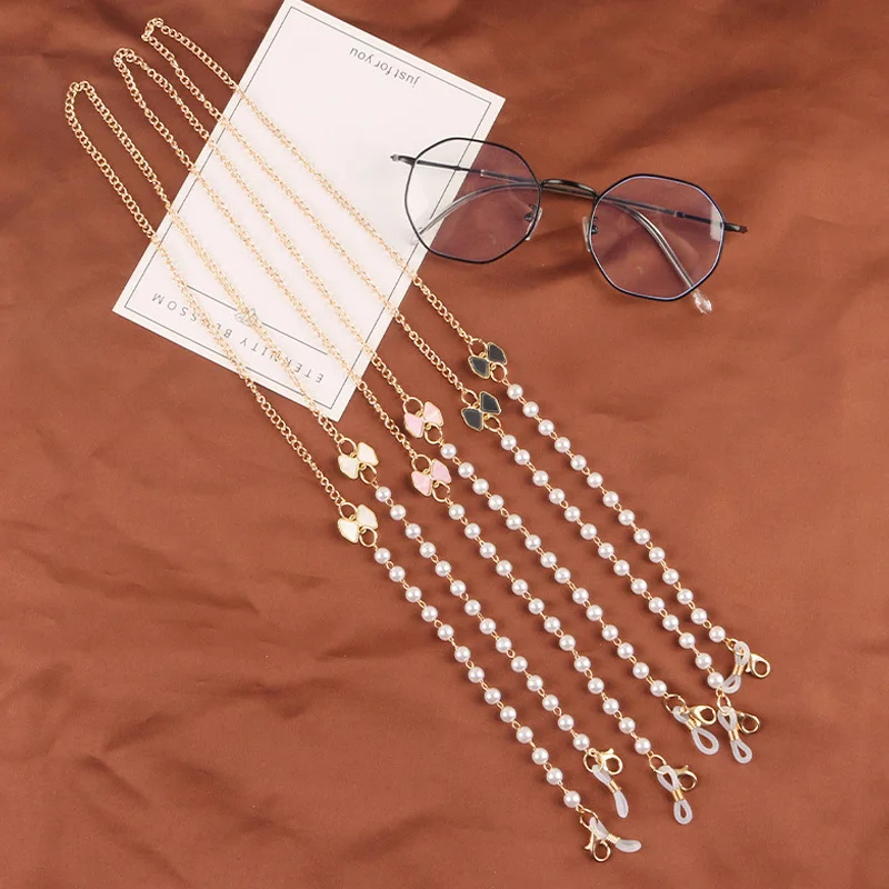 Minimalist Style Gold Pearl Chain Eyeglass Chain Lanyard Reading Glasses Chains Women Accessories Sunglasses Hold Straps Cords
Minimalist Style Gold Pearl Chain Eyeglass Chain Lanyard Reading Glasses Chains Women Accessories Sunglasses Hold Straps Cords