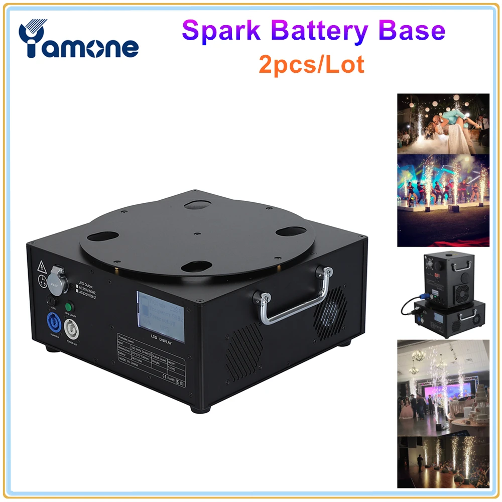 2pcs/Lot Portable Battery Power Supply For Cold Spark Fireworks Machine Stage Light Mobile Charging Base Outdoor Wedding Show
2pcs/Lot Portable Battery Power Supply For Cold Spark Fireworks Machine Stage Light Mobile Charging Base Outdoor Wedding Show