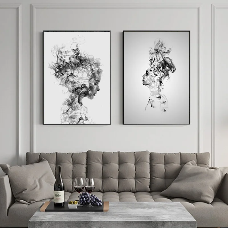 Abstract Style Black and White Women Picture Canvas Painting Oil Painting Modern Wall Art Poster Decor Home in Livingroom
Abstract Style Black and White Women Picture Canvas Painting Oil Painting Modern Wall Art Poster Decor Home in Livingroom