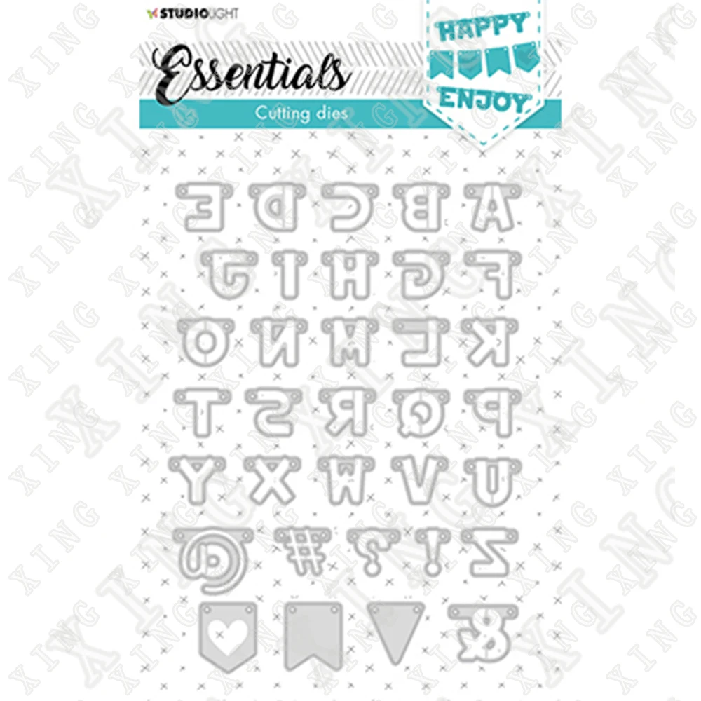 Garland Alphabet Arrival New Metal Cutting Dies Diy Crafts Accessories Scrapbooking Greeting Card Decoration Embossing Molds
Garland Alphabet Arrival New Metal Cutting Dies Diy Crafts Accessories Scrapbooking Greeting Card Decoration Embossing Molds
