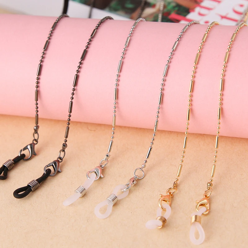 VKME Fashion Eyeglasses Mask Strap Chain Lanyard For Women Men Sunglasses Holder Chain Glasses Chains Eyewear Lanyards Jewelry
VKME Fashion Eyeglasses Mask Strap Chain Lanyard For Women Men Sunglasses Holder Chain Glasses Chains Eyewear Lanyards Jewelry