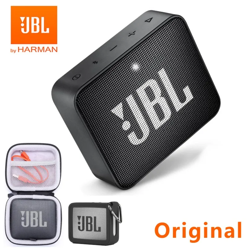 Оригинальная Беспроводная Bluetooth Колонка JBL GO 2 Mini IPX7 водонепроницаемая внешняя
