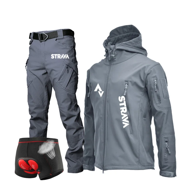 Windproof Winter Cycling Jacket Men Breathable Army Shark Skin Soft Shell Military Cycling Jersey Men Mountain Bike Motocross
Windproof Winter Cycling Jacket Men Breathable Army Shark Skin Soft Shell Military Cycling Jersey Men Mountain Bike Motocross