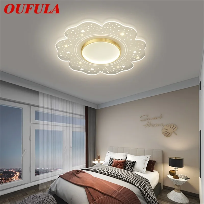 OUFULA Creative Light Ceiling Contemporary Simple Lamp Fixtures LED Home Decorative for Bed Room
OUFULA Creative Light Ceiling Contemporary Simple Lamp Fixtures LED Home Decorative for Bed Room