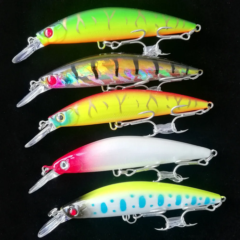 5pcs 11cm 25.9g Hot Model Sinking Minnow Fishing Lures Jerkbait Bass Pike Carkbait Wobblers Swimbait Professional Bait
5pcs 11cm 25.9g Hot Model Sinking Minnow Fishing Lures Jerkbait Bass Pike Carkbait Wobblers Swimbait Professional Bait