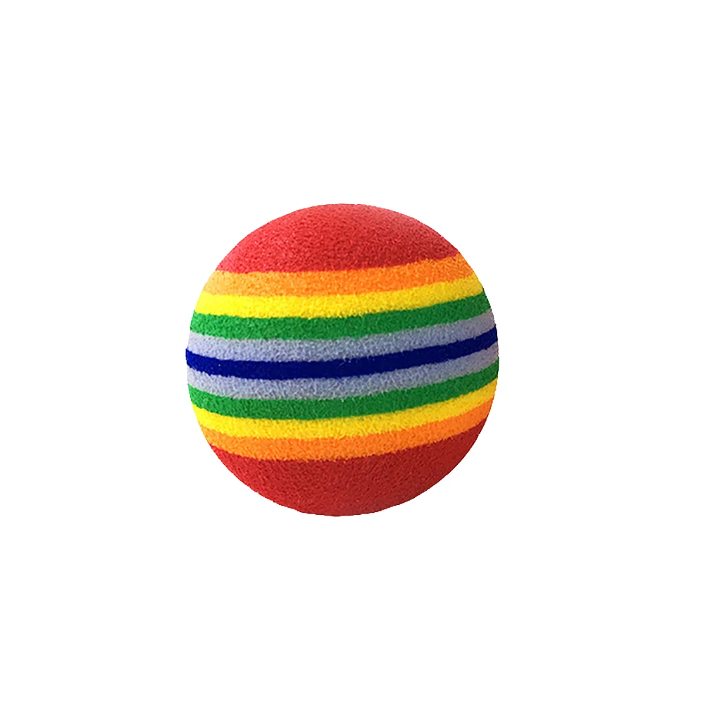 1Pcs Funny Pet Dog Puppy Cat Rainbow Striped Chewing Interactive Ball Teething Dog cat training toy
1Pcs Funny Pet Dog Puppy Cat Rainbow Striped Chewing Interactive Ball Teething Dog cat training toy