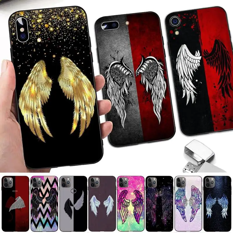 Angel wings demon wings wing Phone Case for iPhone 11 12 13 mini pro XS MAX 8 7 6 6S Plus X 5S SE 2020 XR case
Angel wings demon wings wing Phone Case for iPhone 11 12 13 mini pro XS MAX 8 7 6 6S Plus X 5S SE 2020 XR case