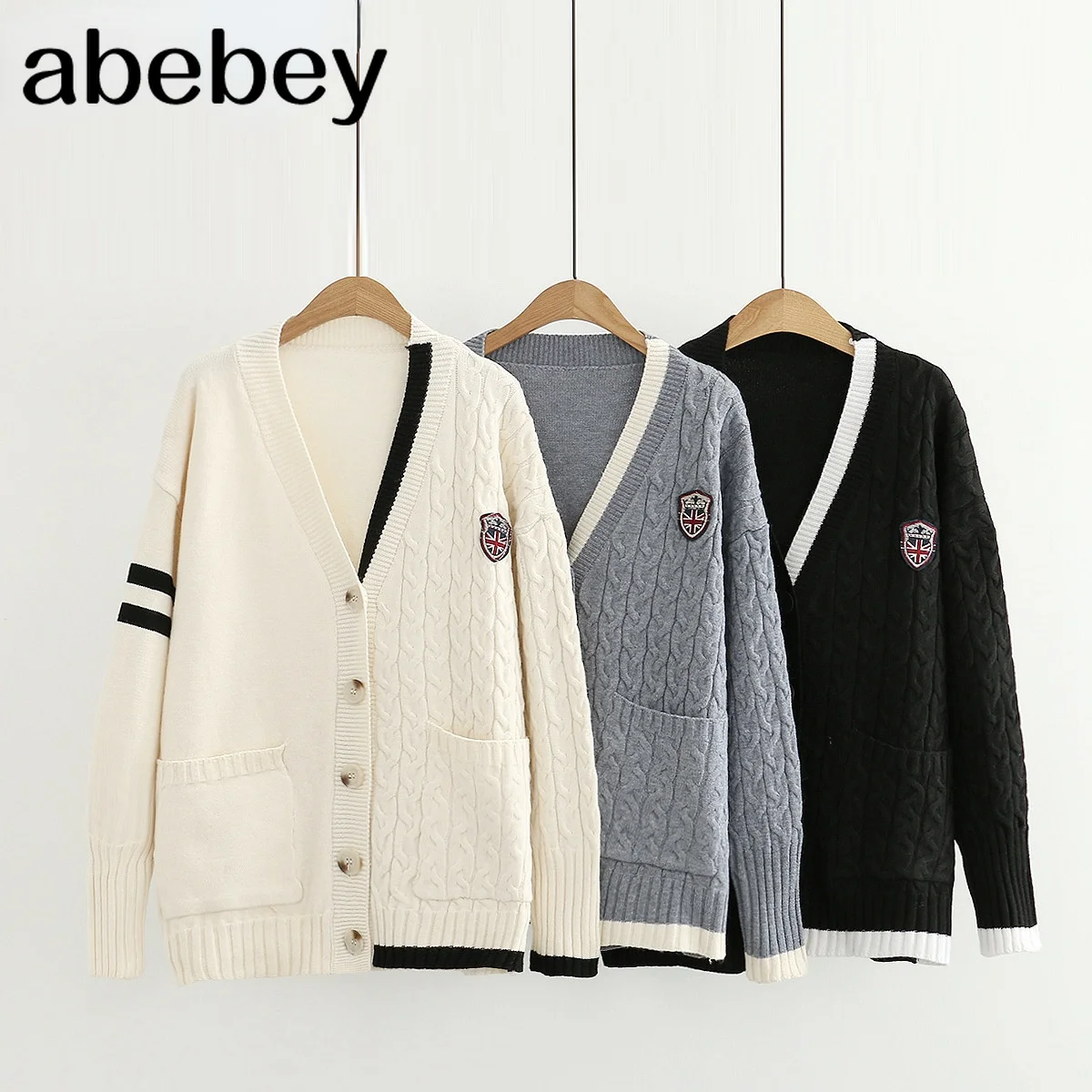 Женский вязаный кардиган с длинным рукавом, кардиган свободного покроя
Женский вязаный кардиган с длинным рукавом, кардиган свободного покроя