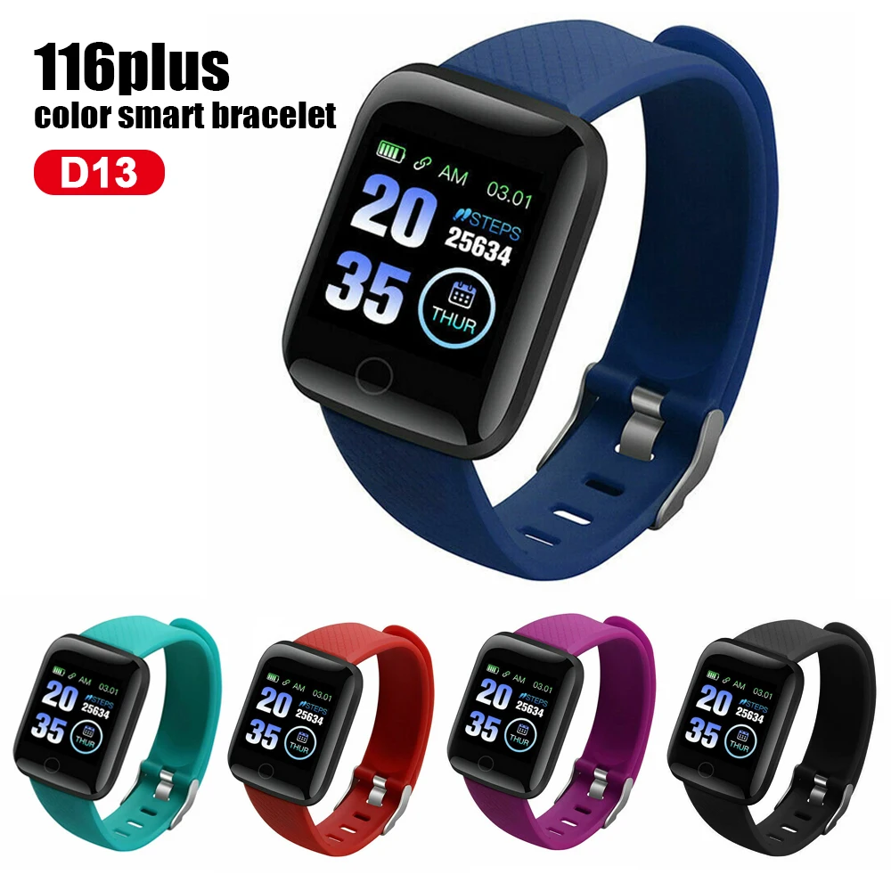 Smart Watch Heart Rate Men Women Children Watch Wristband Sports Watches Blood Pressure Tracker Waterproof 116 Plus
Smart Watch Heart Rate Men Women Children Watch Wristband Sports Watches Blood Pressure Tracker Waterproof 116 Plus