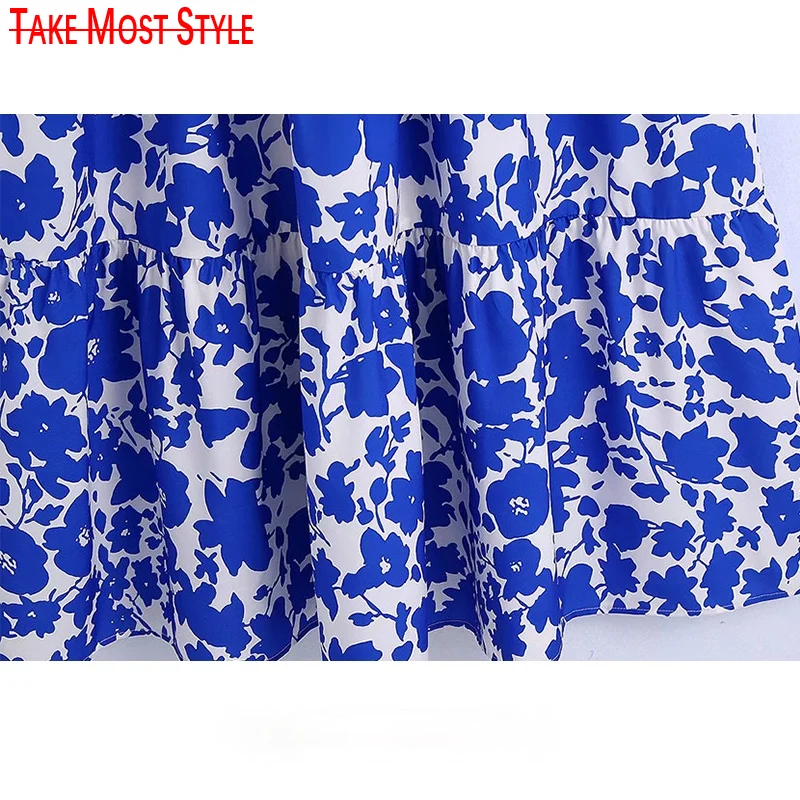 Women 2021 Fashion With Buttons Floral Print Midi Dress Vintage V Neck Short Sleeve Female Dresses Vestidos Mujer
Women 2021 Fashion With Buttons Floral Print Midi Dress Vintage V Neck Short Sleeve Female Dresses Vestidos Mujer