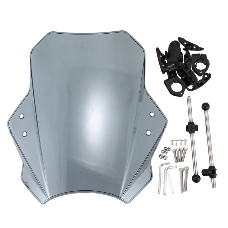 Universal Motorcycle Windshield Windsn Cover Light Grey, For BMW KAWASAKI for Honda for YAMAHA
Universal Motorcycle Windshield Windsn Cover Light Grey, For BMW KAWASAKI for Honda for YAMAHA
