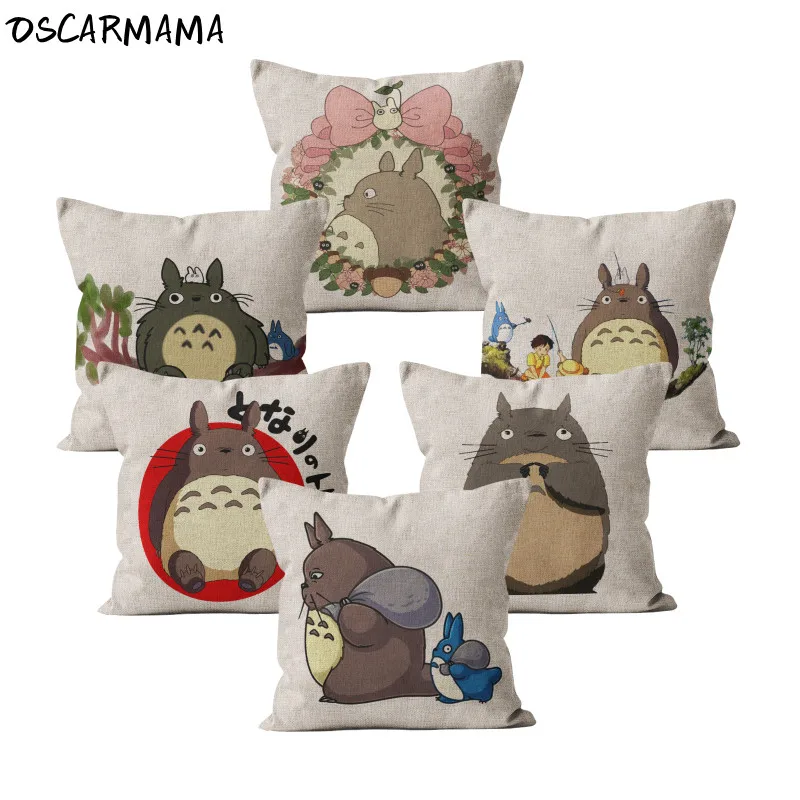 Cartoon Character Extremely Cute My Neighbor Totoro Grey Fat Cat Pattern Cushion Cover Pillow Case Kids Gift Present Home Decor
Cartoon Character Extremely Cute My Neighbor Totoro Grey Fat Cat Pattern Cushion Cover Pillow Case Kids Gift Present Home Decor