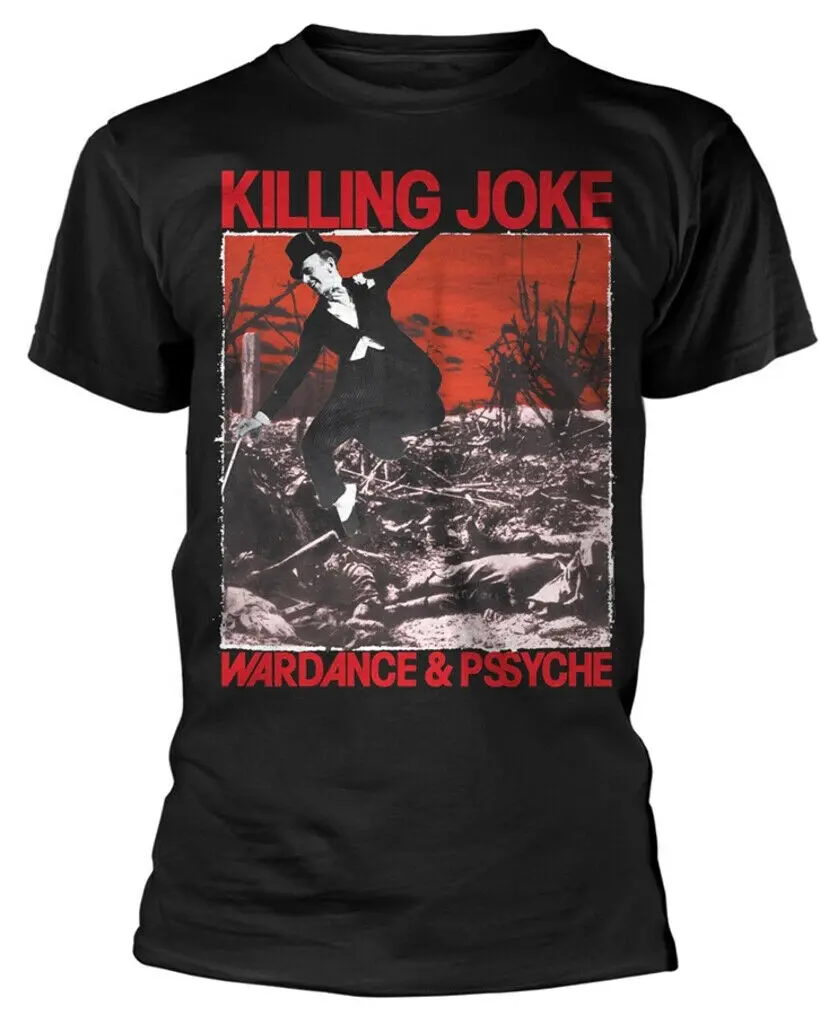 Killing Joke 'Wardance & Pssyche' (черная) Футболка новая и официальная!|Мужские футболки| |