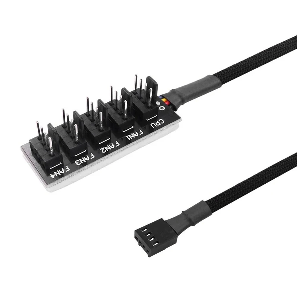 40cm 1 to 5 4-pins Molex TX4 PWM Fan CPU Hub Computer PC Case Chasis Cooler Power Extension Cable Splitter Adapter Controller
40cm 1 to 5 4-pins Molex TX4 PWM Fan CPU Hub Computer PC Case Chasis Cooler Power Extension Cable Splitter Adapter Controller