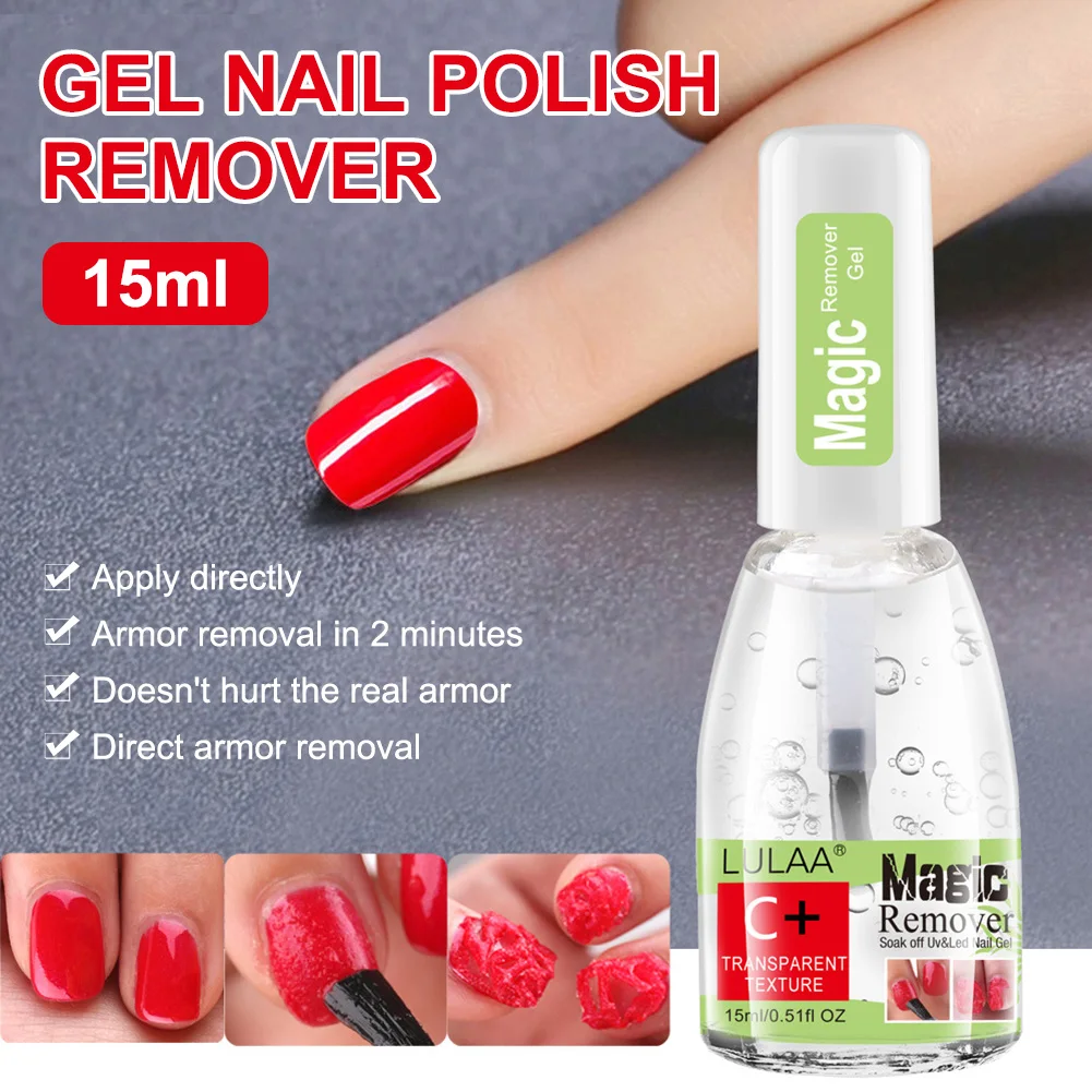 15ml Magic Remover Nail Gel Polish Remover UV Gel Polish Delete Magic Burst Nail Gel Remover Semi Permanent Varnish Polish Tool
15ml Magic Remover Nail Gel Polish Remover UV Gel Polish Delete Magic Burst Nail Gel Remover Semi Permanent Varnish Polish Tool