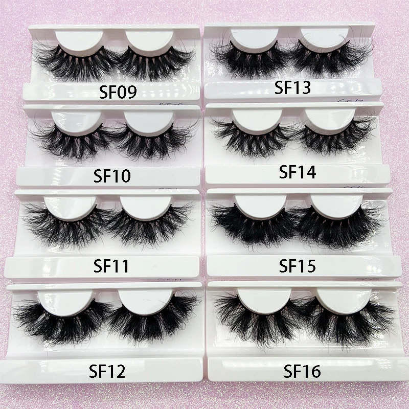 25MM SF11 Messy Mink Eyelashes Dramatic Handmade Lashes Makeup Long Soft Mink Long Eye Lashes In Bulk 3D Natural False Eyelashes
25MM SF11 Messy Mink Eyelashes Dramatic Handmade Lashes Makeup Long Soft Mink Long Eye Lashes In Bulk 3D Natural False Eyelashes