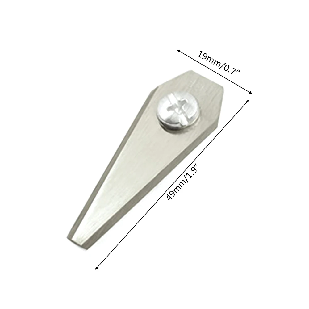 18Pcs Top Quality Auto Mower Blades Titanium Coated 1mm Automower Lawn Mower Blade Set for Bosch Indego 49*19mm Mower Tool Parts
18Pcs Top Quality Auto Mower Blades Titanium Coated 1mm Automower Lawn Mower Blade Set for Bosch Indego 49*19mm Mower Tool Parts