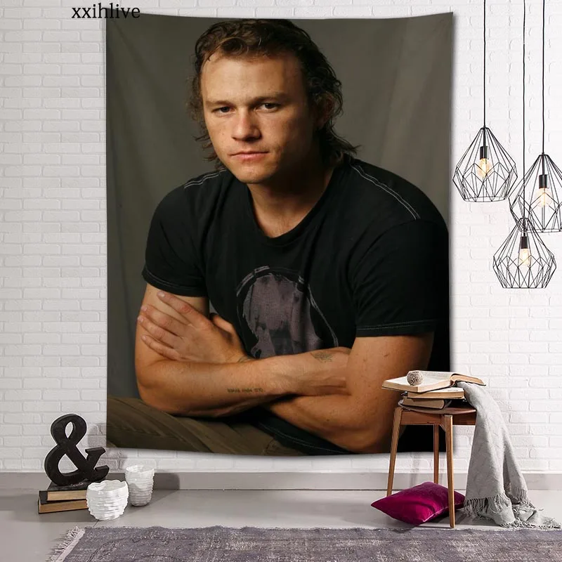 Customized Heath Ledger Hanging Fabric Background Wall Covering Home Decoration Blanket Tapestry Bedroom,Living Room Wall Decor
Customized Heath Ledger Hanging Fabric Background Wall Covering Home Decoration Blanket Tapestry Bedroom,Living Room Wall Decor