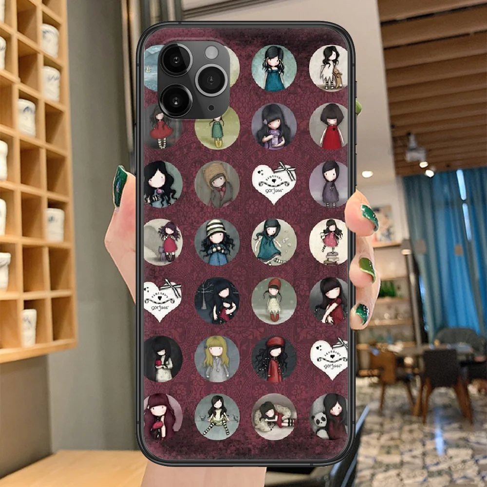 Santoro Cartoon Gorjuss Girl Phone Case Cover Hull For iphone 5 5s se 2 6 6s 7 8 12 mini plus X XS XR 11 PRO MAX black silicone
Santoro Cartoon Gorjuss Girl Phone Case Cover Hull For iphone 5 5s se 2 6 6s 7 8 12 mini plus X XS XR 11 PRO MAX black silicone