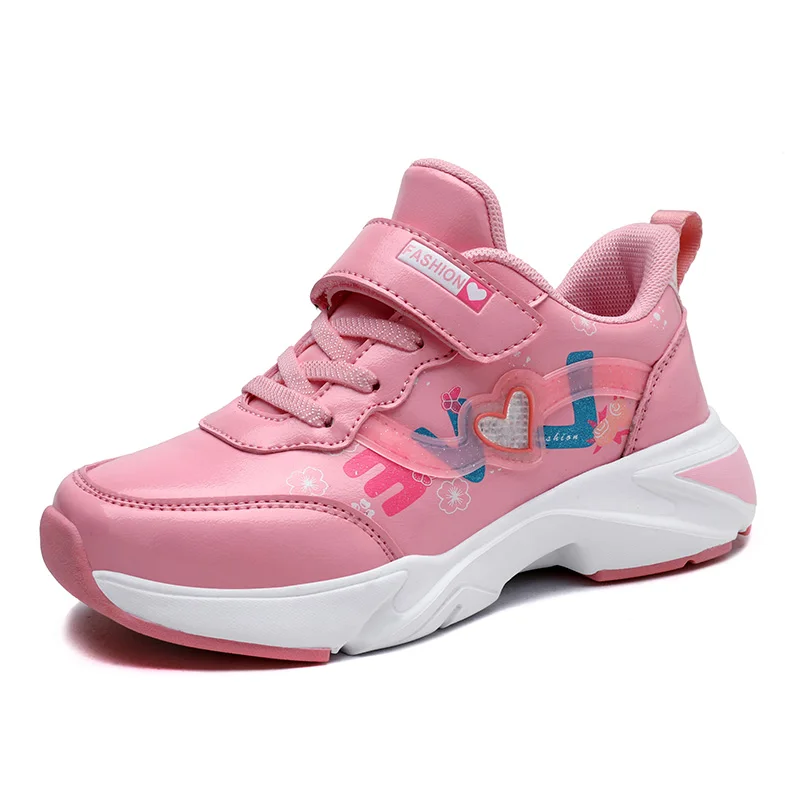 New Children Sports Shoes Breathable Leather Girls Running Shoes Thick Bottom Cute Kids Casual Sneakers Toddler Chaussure Enfant
New Children Sports Shoes Breathable Leather Girls Running Shoes Thick Bottom Cute Kids Casual Sneakers Toddler Chaussure Enfant