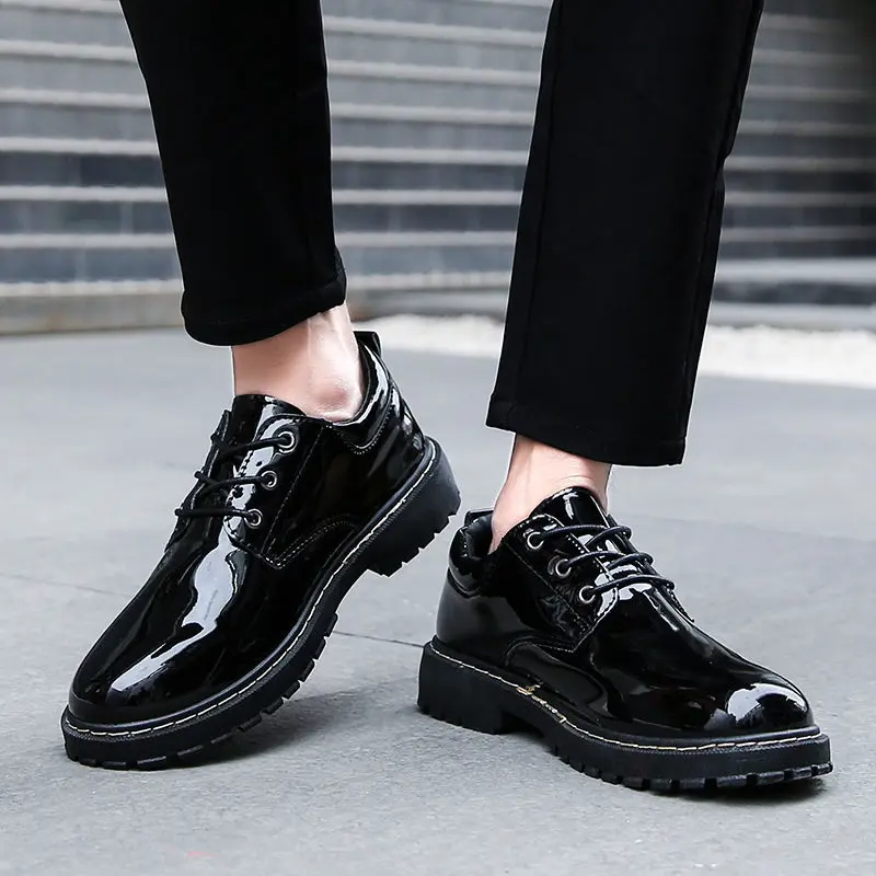 2021 Spring Autumn New British Style Dress Shoes for Man Round Toe Slip-on Casual Business Shoes Fashion Handsome for Work
2021 Spring Autumn New British Style Dress Shoes for Man Round Toe Slip-on Casual Business Shoes Fashion Handsome for Work