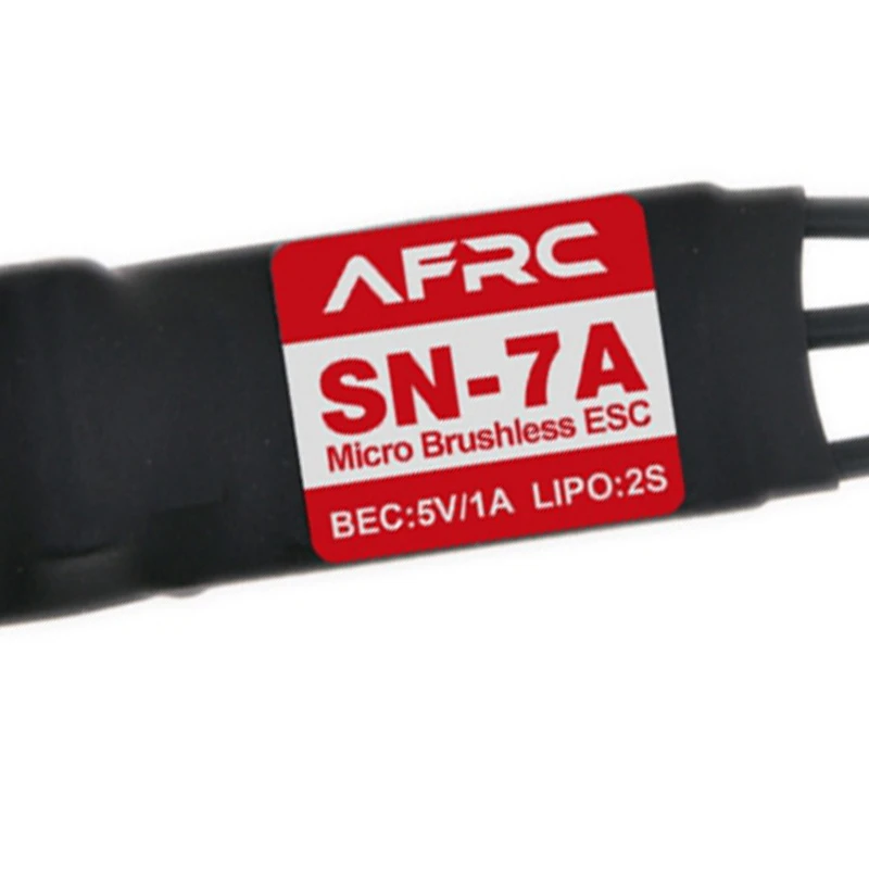AFRC-SN-7A MiniElectronic Speed Controller Brushless ESC for RC Fixed Wing Helicopter Model Aircraft DIY Assembly Upgrading
AFRC-SN-7A MiniElectronic Speed Controller Brushless ESC for RC Fixed Wing Helicopter Model Aircraft DIY Assembly Upgrading