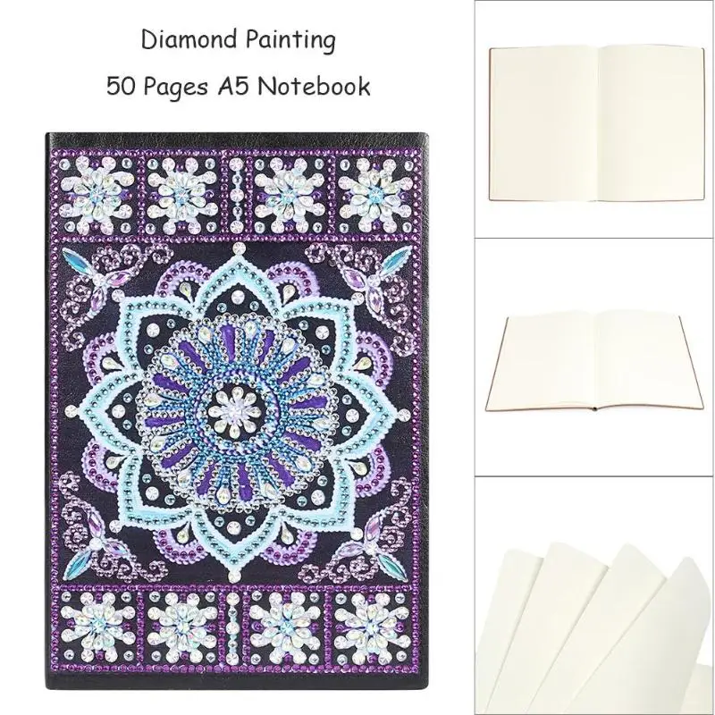 Personalized DIY Special Shaped Diamond Painting 50 Sheets Students A5 Notebook without Lines Office Supplies Colorful for Gifts
Personalized DIY Special Shaped Diamond Painting 50 Sheets Students A5 Notebook without Lines Office Supplies Colorful for Gifts