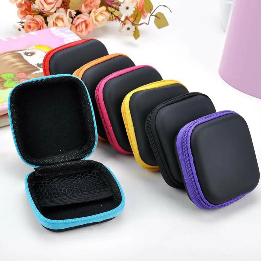 Hot Sales Rectangle Portable Earphone Headphone Bluetooth-compatible Protective Storage Box Pouch
Hot Sales Rectangle Portable Earphone Headphone Bluetooth-compatible Protective Storage Box Pouch